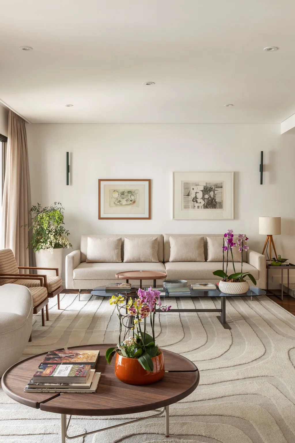 Living do Apartamento Castel Verona